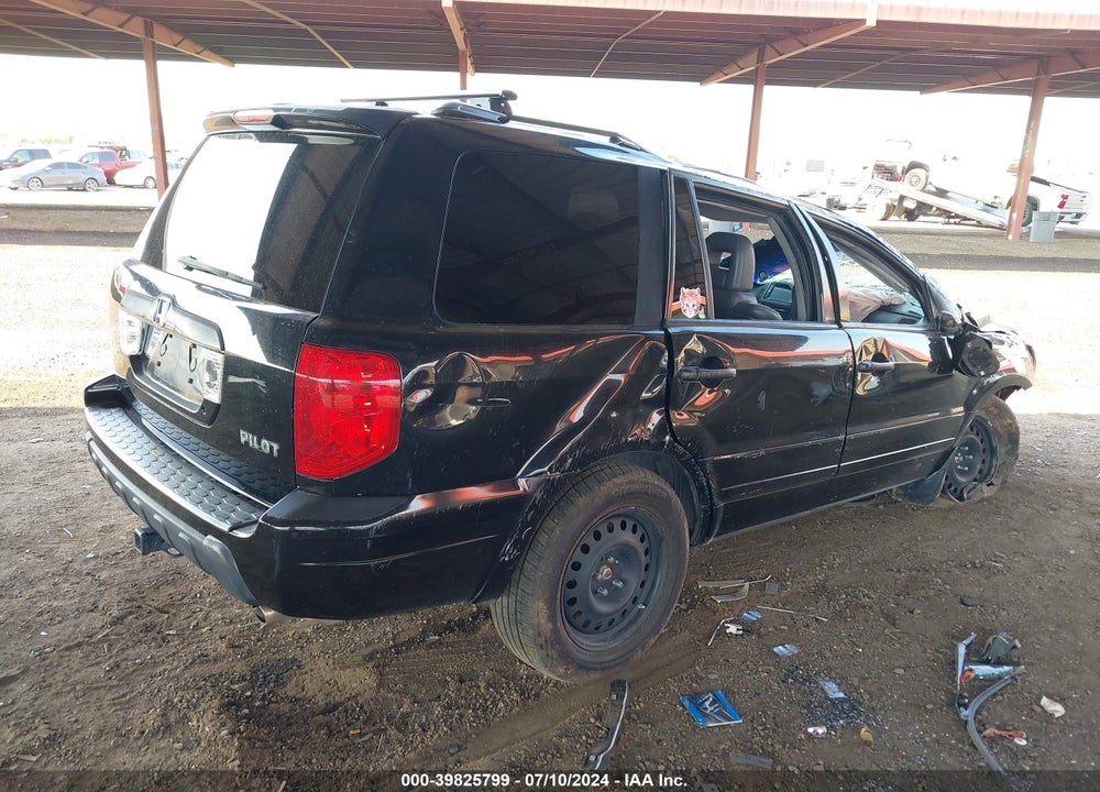 2005 HONDA PILOT EX-L VIN: 2HKYF18565H508863