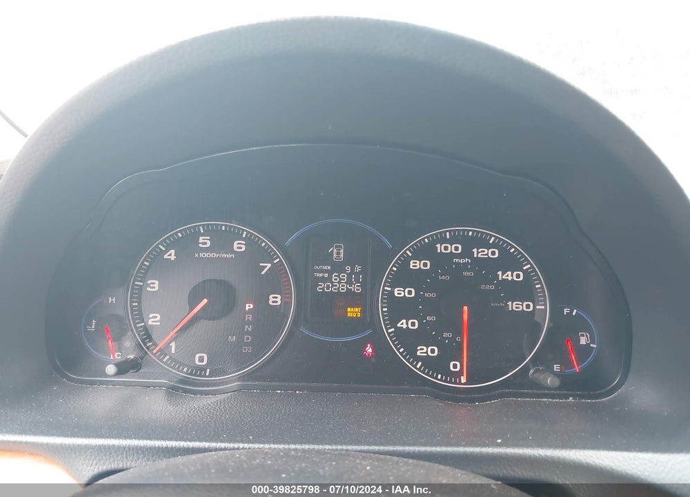2005 ACURA TSX VIN: JH4CL96995C025529