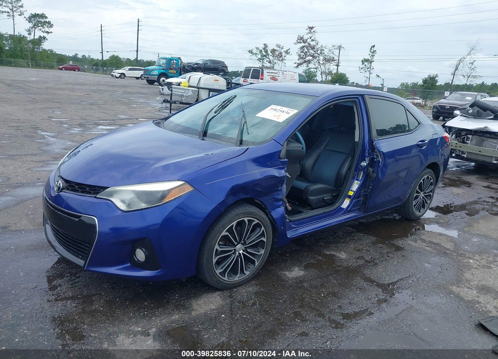 2014 TOYOTA COROLLA S PLUS VIN: 2T1BURHE9EC227542