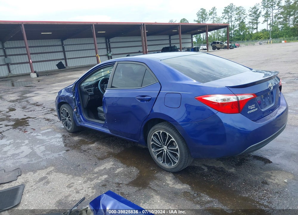 2014 TOYOTA COROLLA S PLUS VIN: 2T1BURHE9EC227542