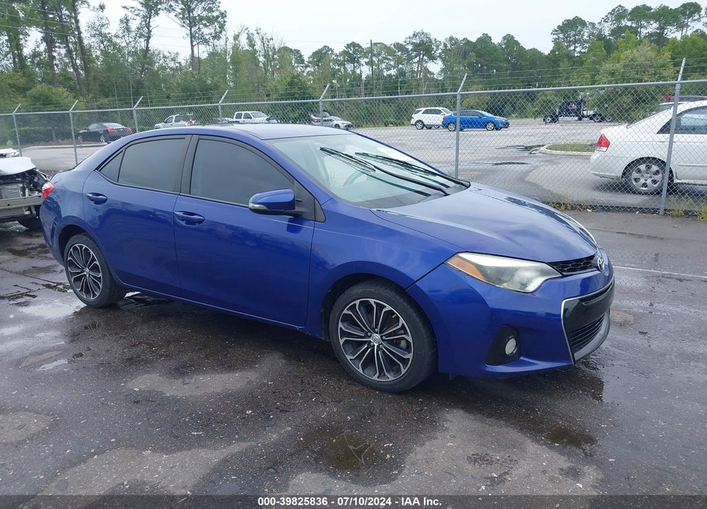 2014 TOYOTA COROLLA S PLUS VIN: 2T1BURHE9EC227542