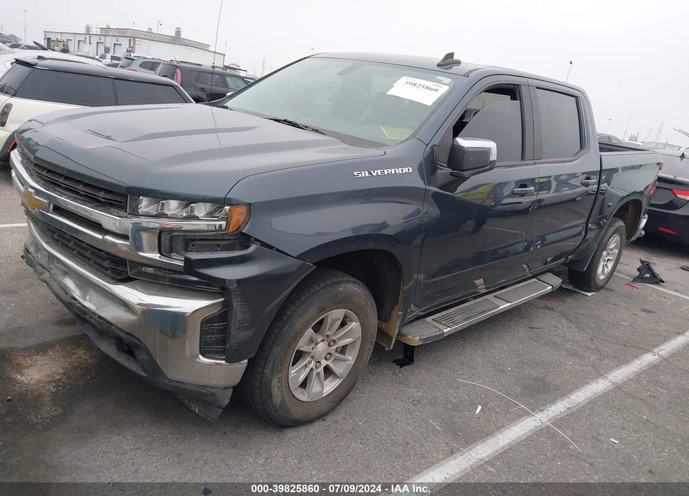2021 CHEVROLET SILVERADO 1500 2WD SHORT BED LT VIN: 1GCPWCED3MZ250067
