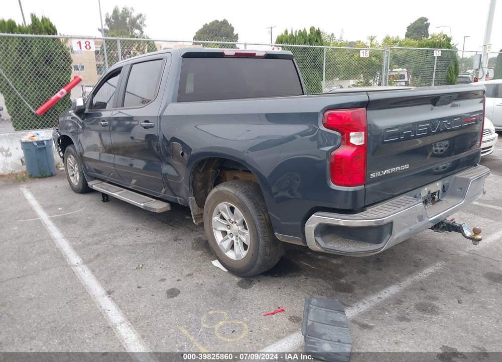 2021 CHEVROLET SILVERADO 1500 2WD SHORT BED LT VIN: 1GCPWCED3MZ250067