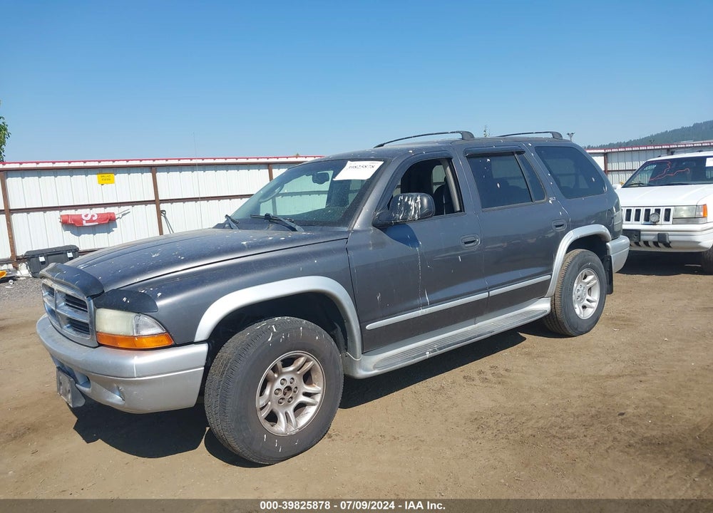2002 DODGE DURANGO SLT PLUS VIN: 1B8HS58Z92F191006
