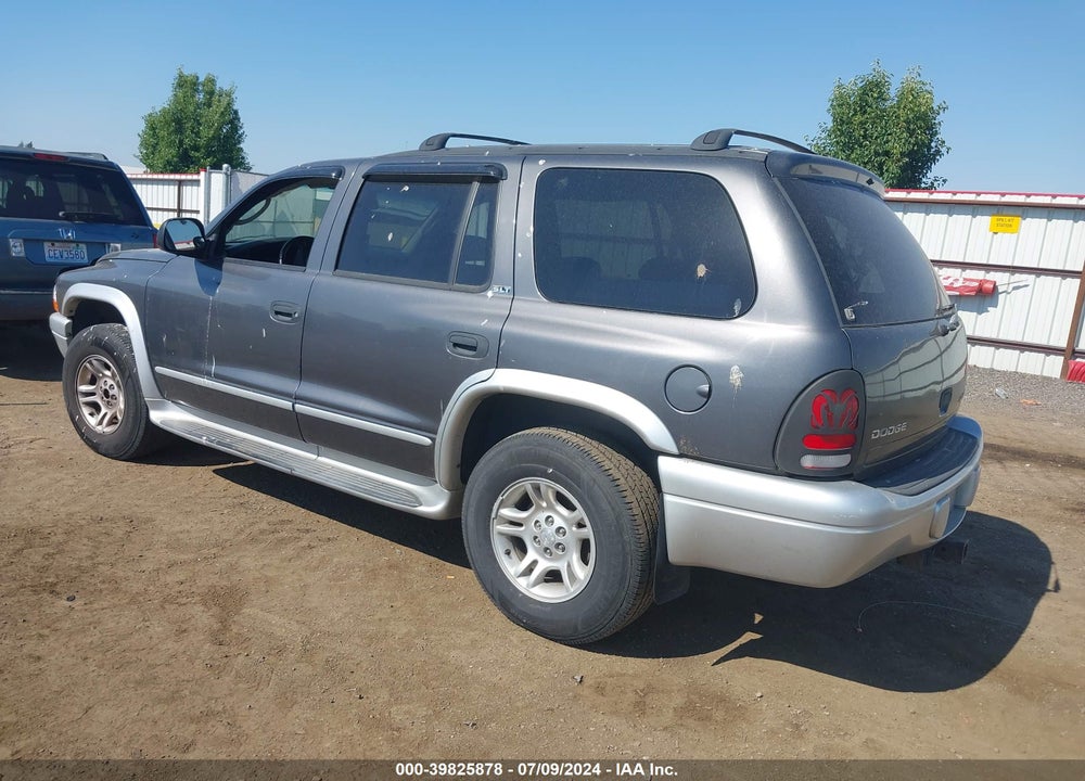 2002 DODGE DURANGO SLT PLUS VIN: 1B8HS58Z92F191006