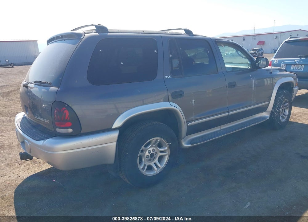 2002 DODGE DURANGO SLT PLUS VIN: 1B8HS58Z92F191006
