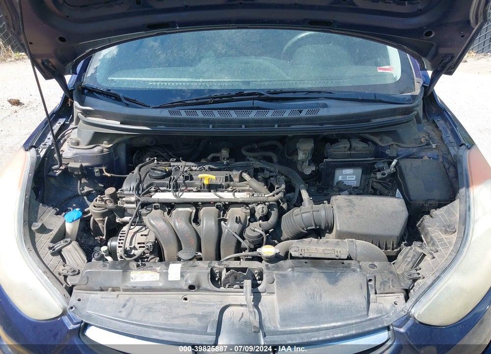 2011 HYUNDAI ELANTRA GLS VIN: 5NPDH4AE8BH001608