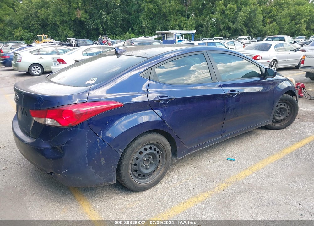 2011 HYUNDAI ELANTRA GLS VIN: 5NPDH4AE8BH001608