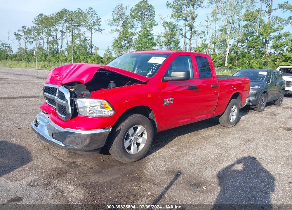2024 RAM 1500 CLASSIC SLT QUAD CAB 4X2 6'4 BOX VIN: 1C6RR6GG1RS137377