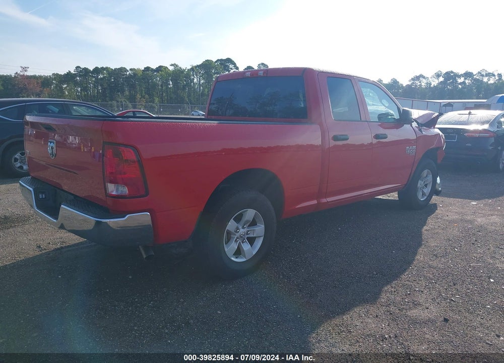 2024 RAM 1500 CLASSIC SLT QUAD CAB 4X2 6'4 BOX VIN: 1C6RR6GG1RS137377