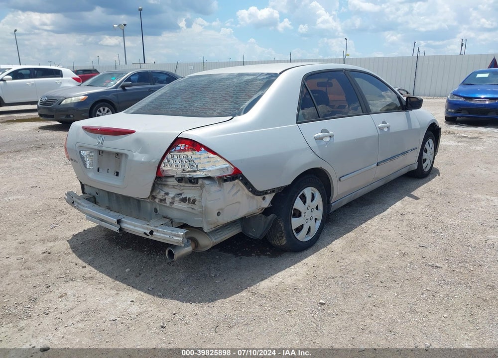 2007 HONDA ACCORD 2.4 VP VIN: 1HGCM56197A103325