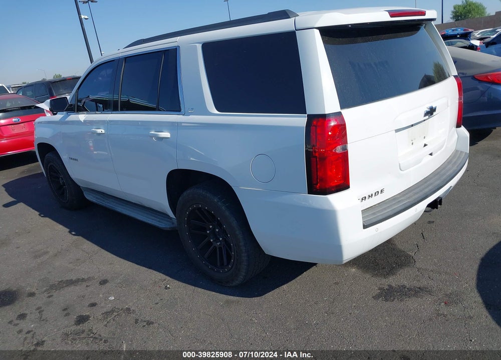 2015 CHEVROLET TAHOE LS VIN: 1GNSCAKC3FR115281