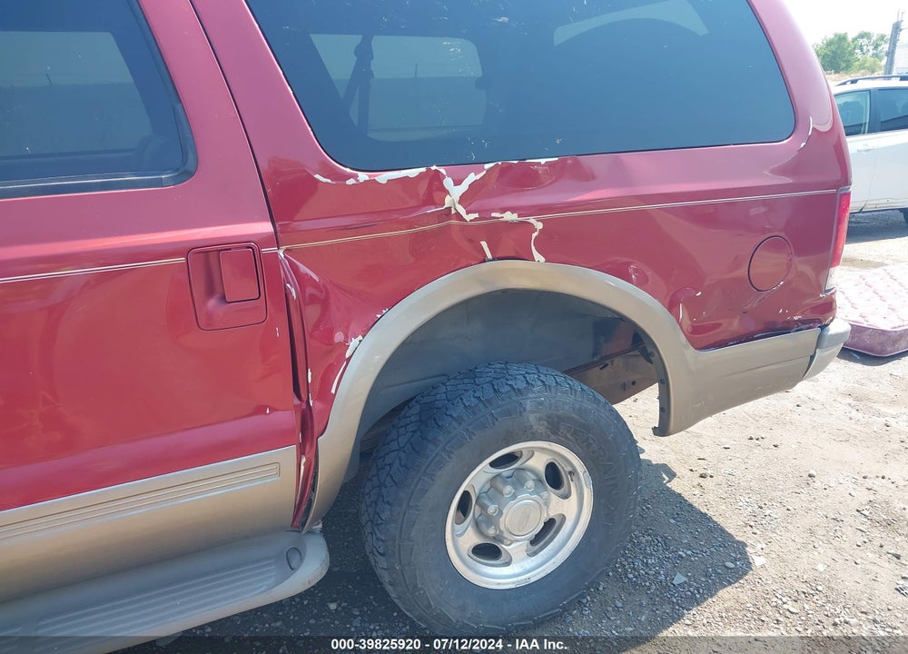 2000 FORD EXCURSION LIMITED VIN: 1FMSU43F0YEE53386
