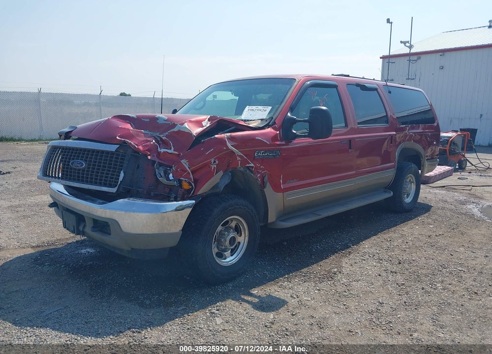 2000 FORD EXCURSION LIMITED VIN: 1FMSU43F0YEE53386