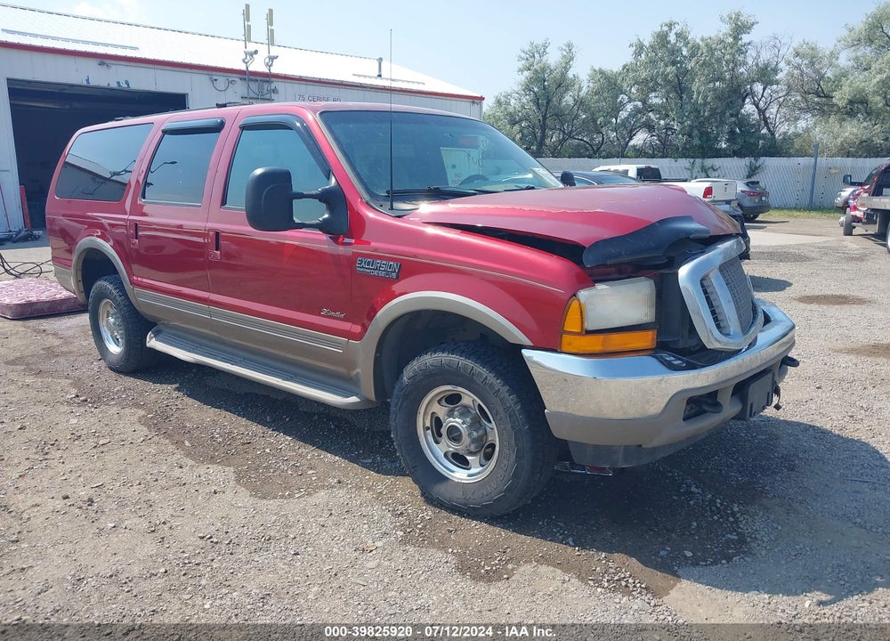 2000 FORD EXCURSION LIMITED VIN: 1FMSU43F0YEE53386