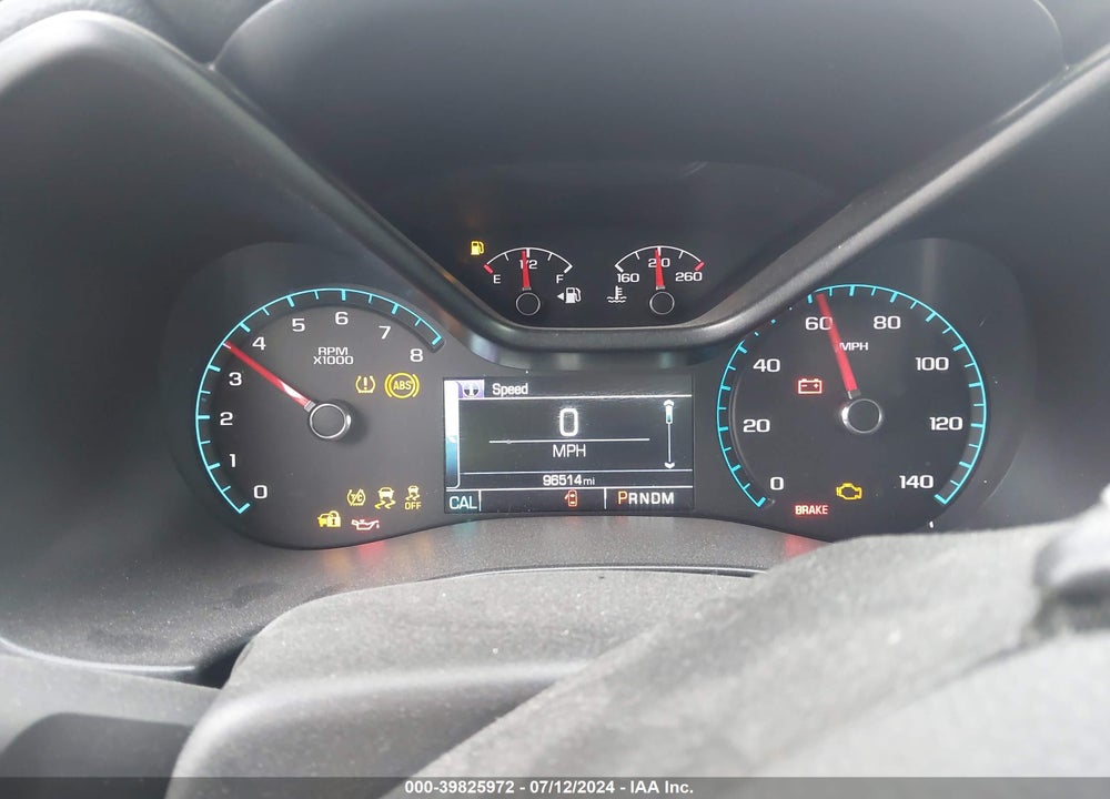 2016 CHEVROLET COLORADO Z71 VIN: 1GCGSDE32G1356117