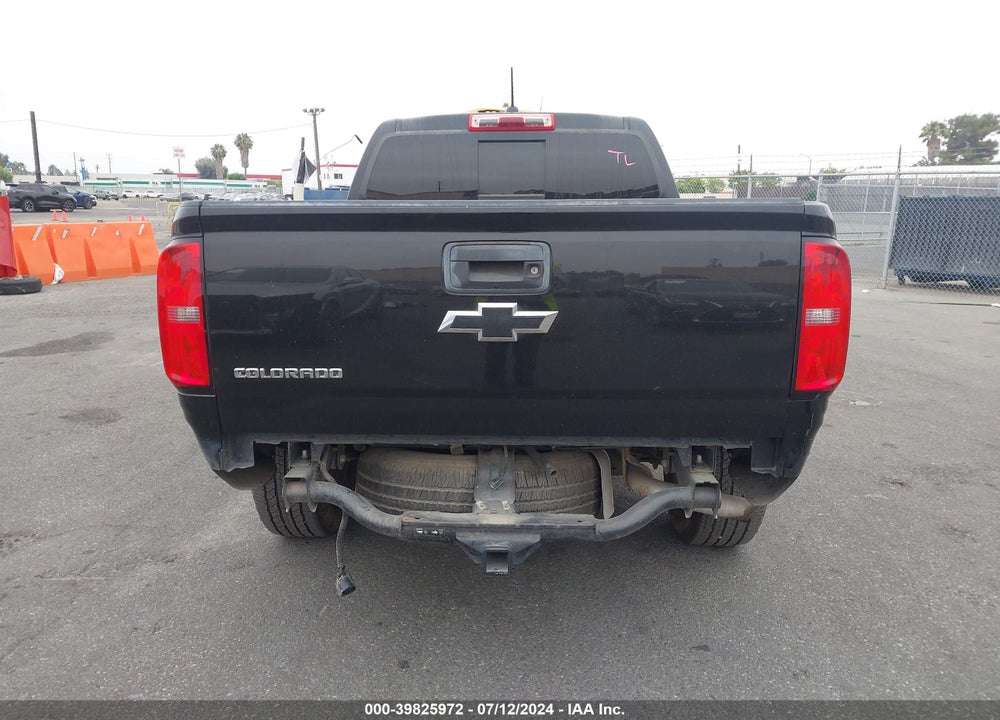 2016 CHEVROLET COLORADO Z71 VIN: 1GCGSDE32G1356117