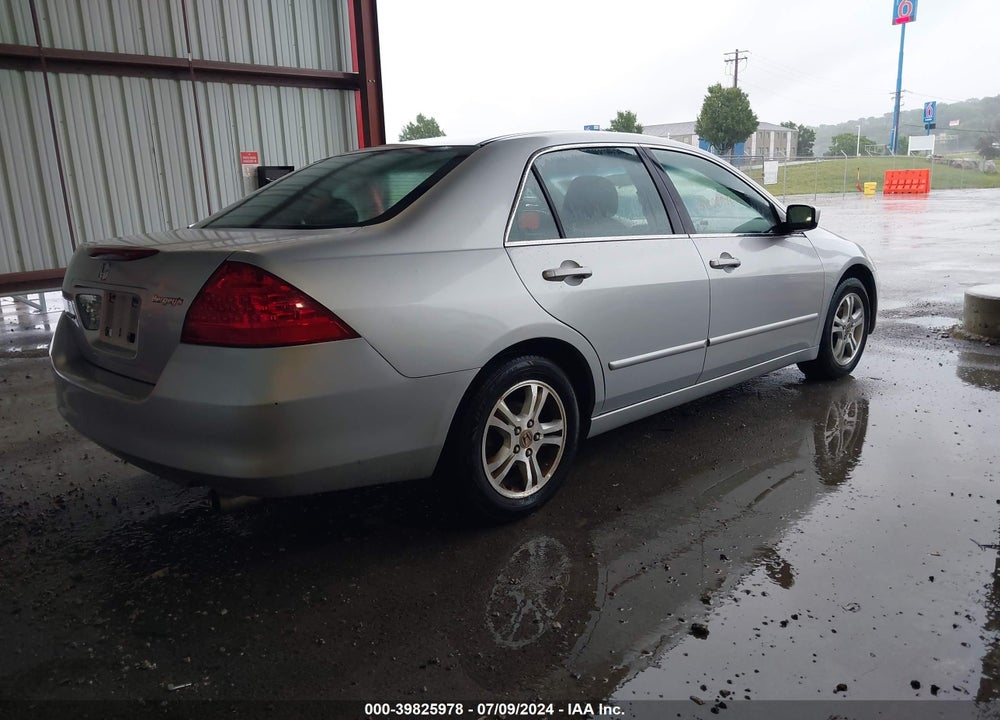 2007 HONDA ACCORD 2.4 EX VIN: 1HGCM56787A066191