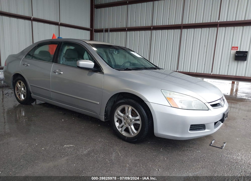 2007 HONDA ACCORD 2.4 EX VIN: 1HGCM56787A066191