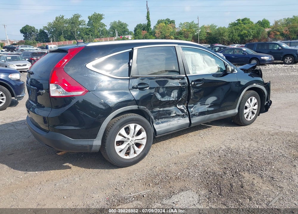 2012 HONDA CR-V EX-L VIN: 2HKRM4H78CH602527