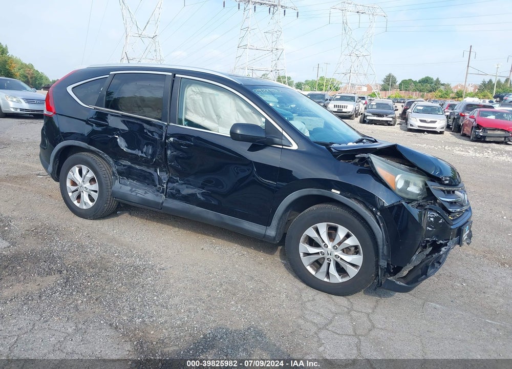 2012 HONDA CR-V EX-L VIN: 2HKRM4H78CH602527