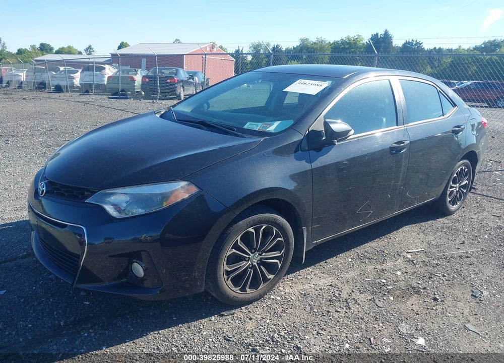 2016 TOYOTA COROLLA S VIN: 2T1BURHE7GC585757