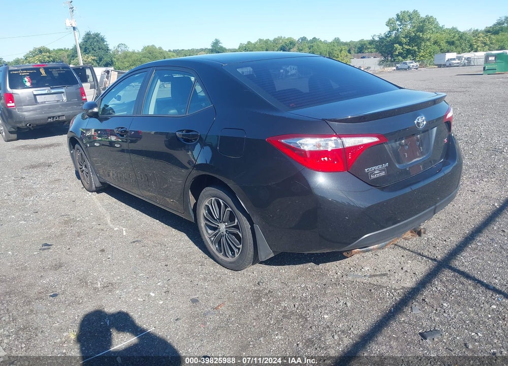 2016 TOYOTA COROLLA S VIN: 2T1BURHE7GC585757