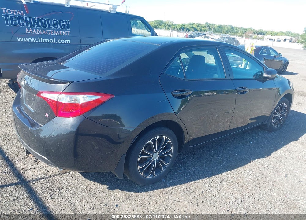 2016 TOYOTA COROLLA S VIN: 2T1BURHE7GC585757
