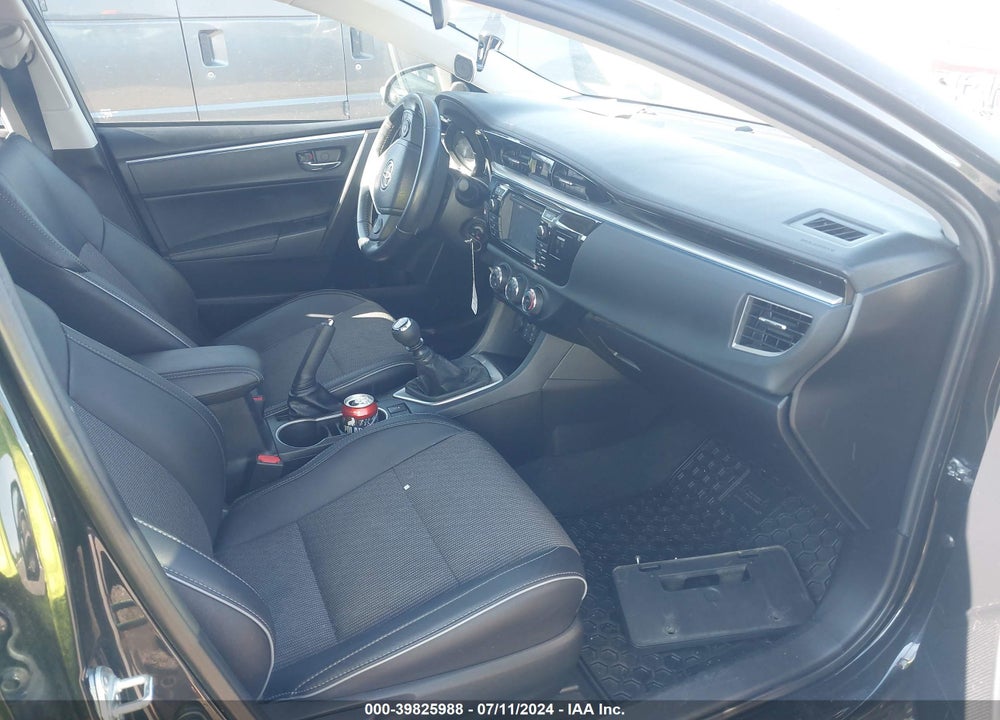2016 TOYOTA COROLLA S VIN: 2T1BURHE7GC585757