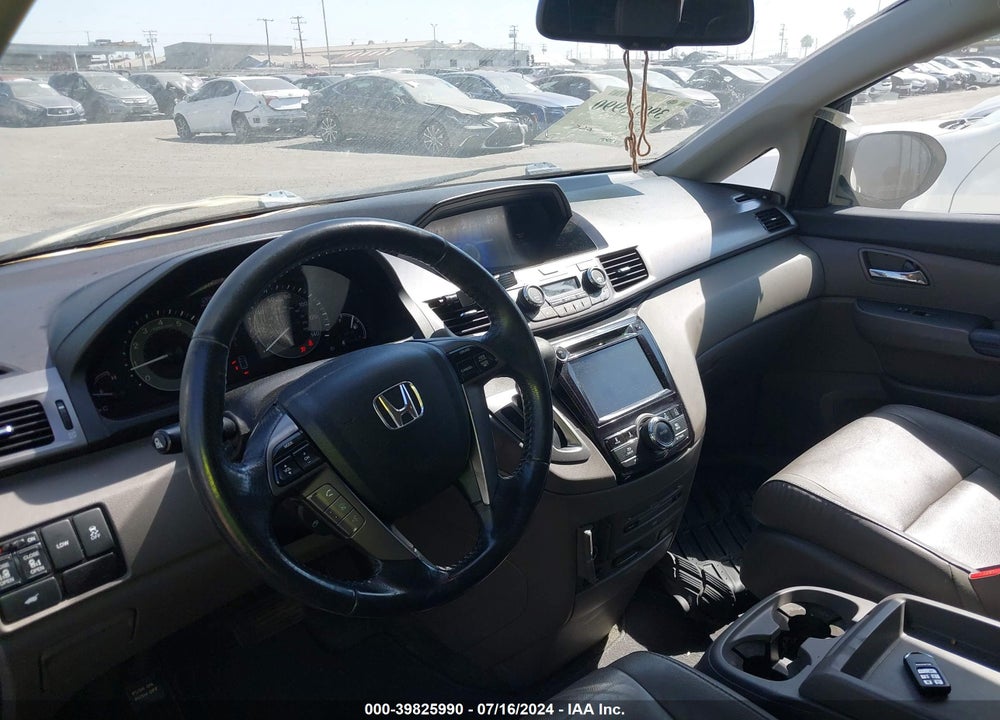 2015 HONDA ODYSSEY EX-L VIN: 5FNRL5H66FB093234