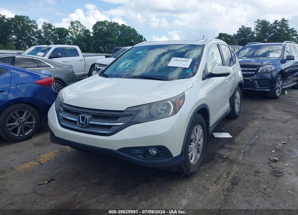 2013 HONDA CR-V EX-L VIN: 5J6RM3H77DL022574
