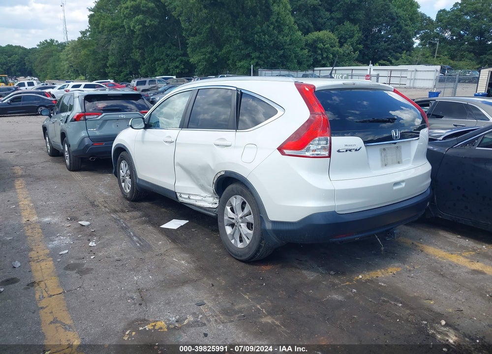 2013 HONDA CR-V EX-L VIN: 5J6RM3H77DL022574