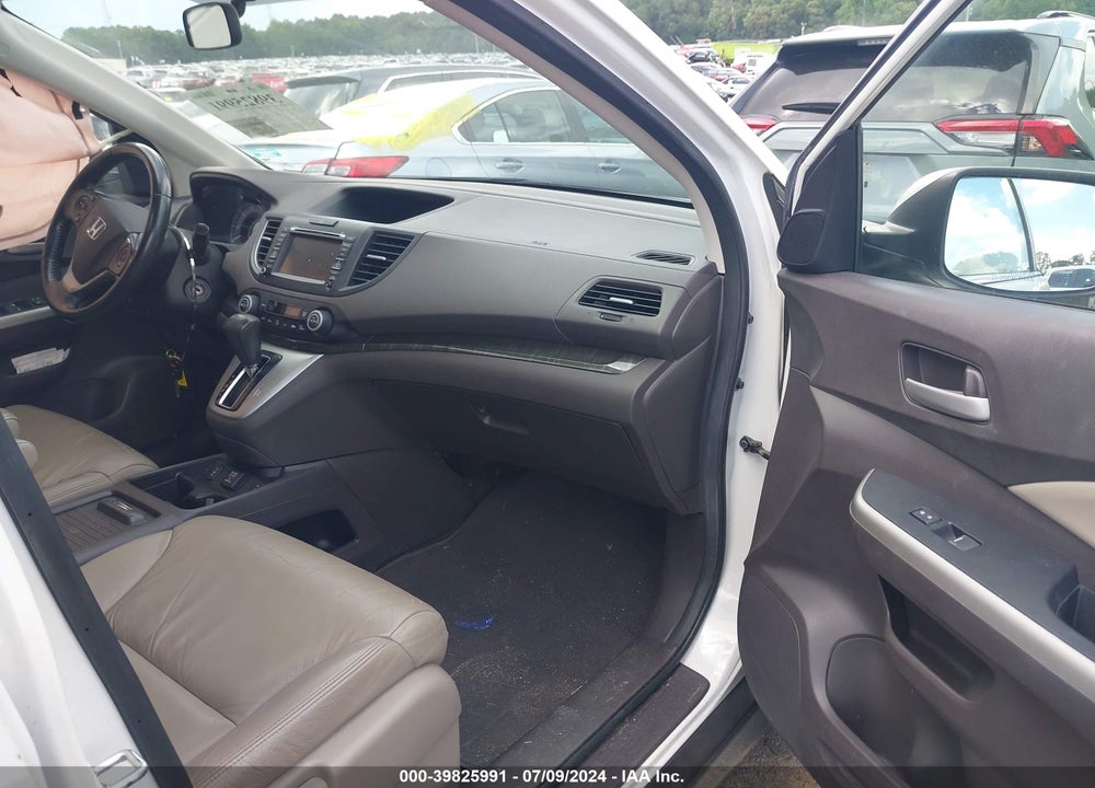 2013 HONDA CR-V EX-L VIN: 5J6RM3H77DL022574