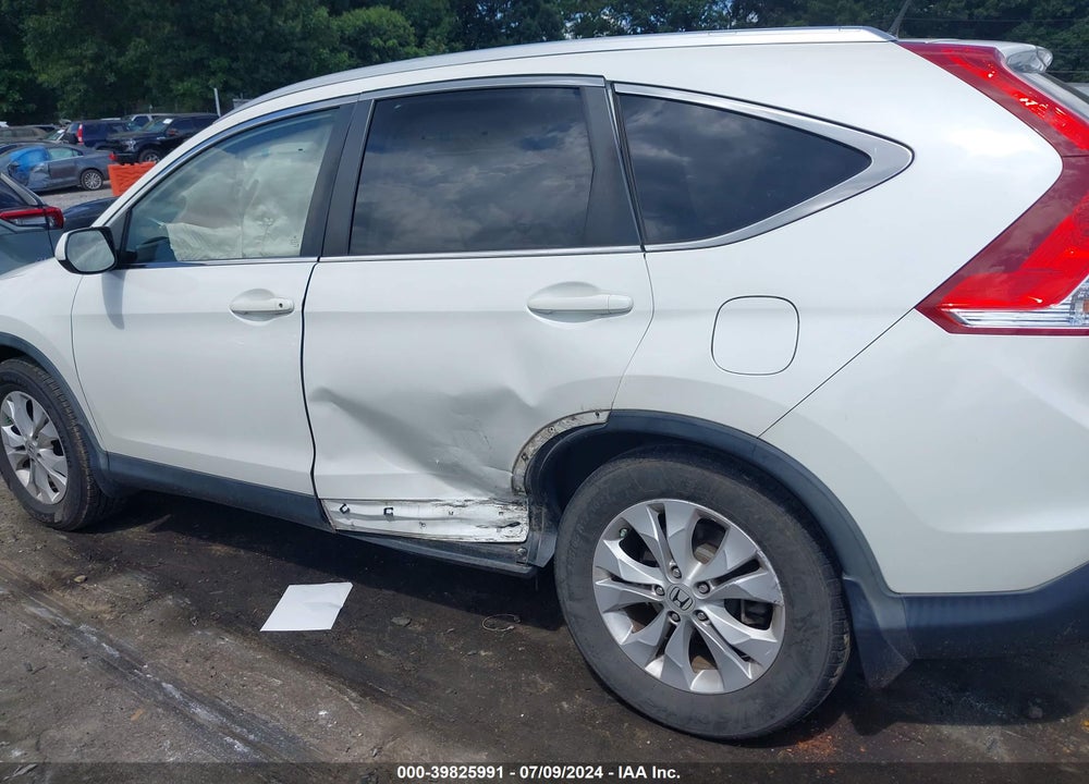 2013 HONDA CR-V EX-L VIN: 5J6RM3H77DL022574