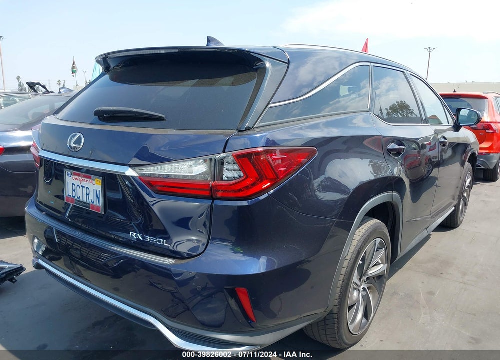 2018 LEXUS RX 350L LUXURY VIN: JTJGZKCA3J2002834