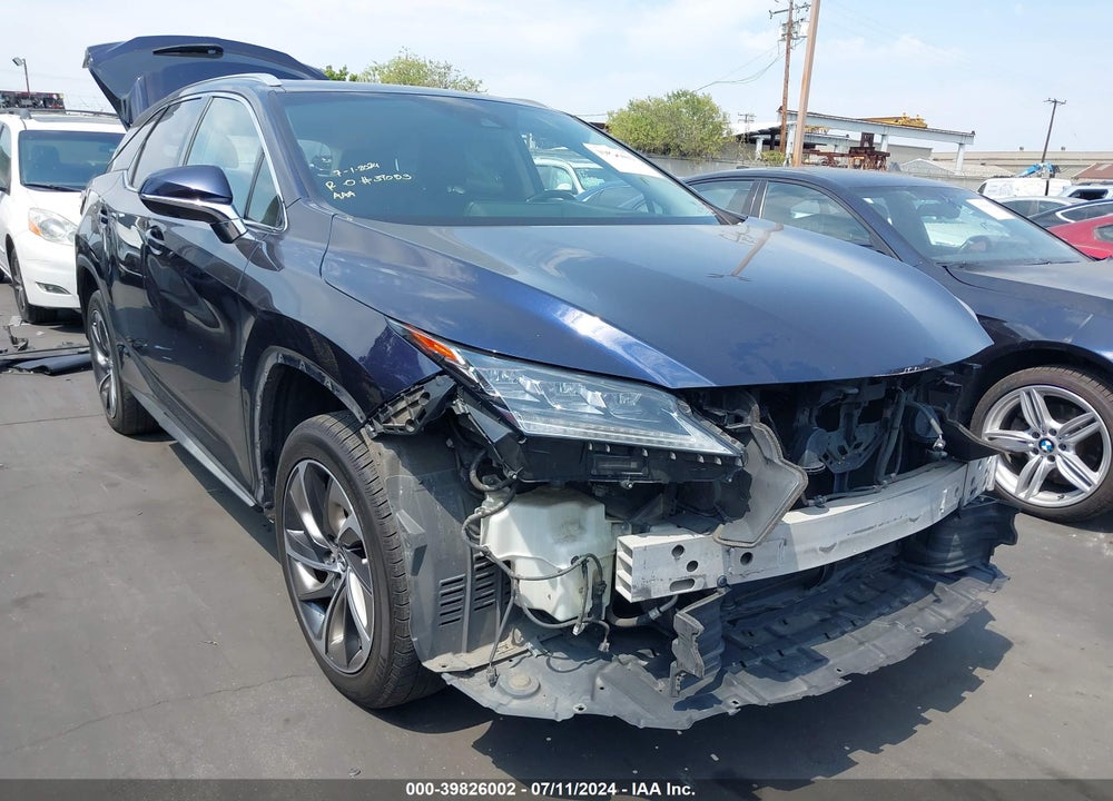 2018 LEXUS RX 350L LUXURY VIN: JTJGZKCA3J2002834