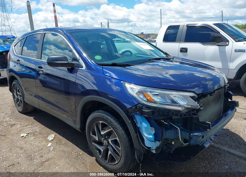 2016 HONDA CR-V SE VIN: 2HKRM4H42GH698666