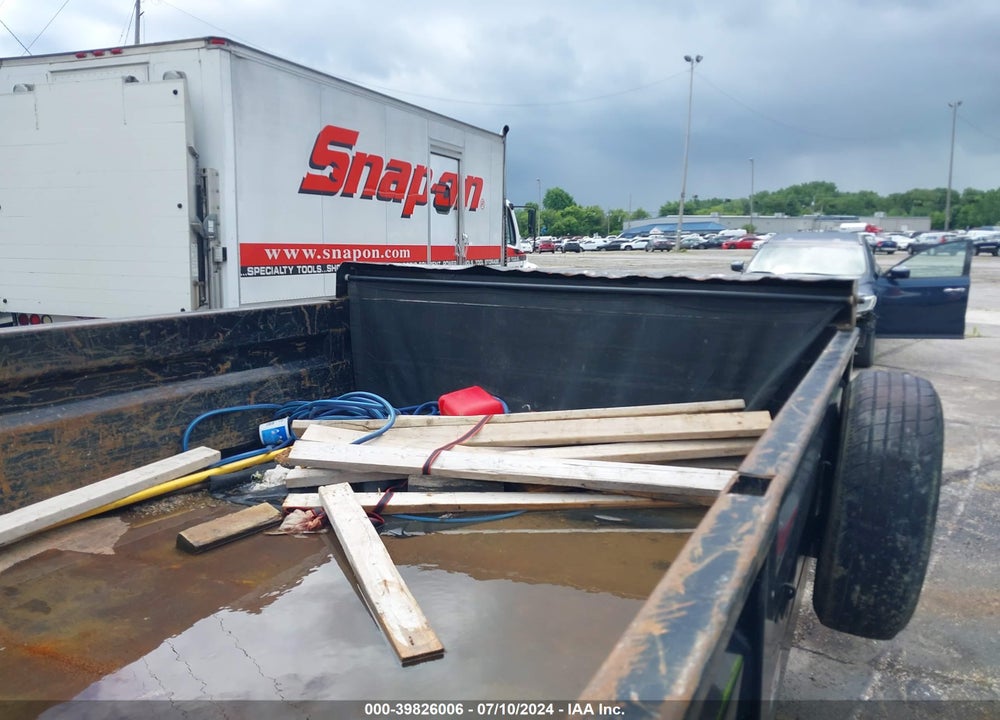 2017 LOAD TRAIL 14' DUMP TRAILER VIN: 4ZEDT1428H1140552