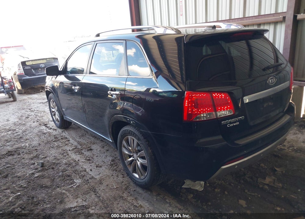 2013 KIA SORENTO SX V6 VIN: 5XYKWDA24DG388333