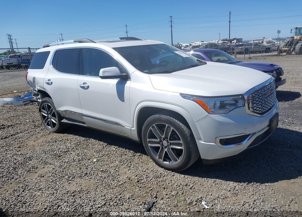 2017 GMC ACADIA DENALI VIN: 1GKKNPLSXHZ285561