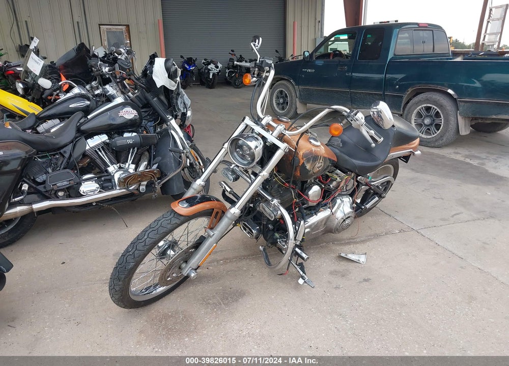 2008 HARLEY-DAVIDSON FXSTC 105TH ANNIVERSARY EDITION VIN: 1HD1JL5488Y011001
