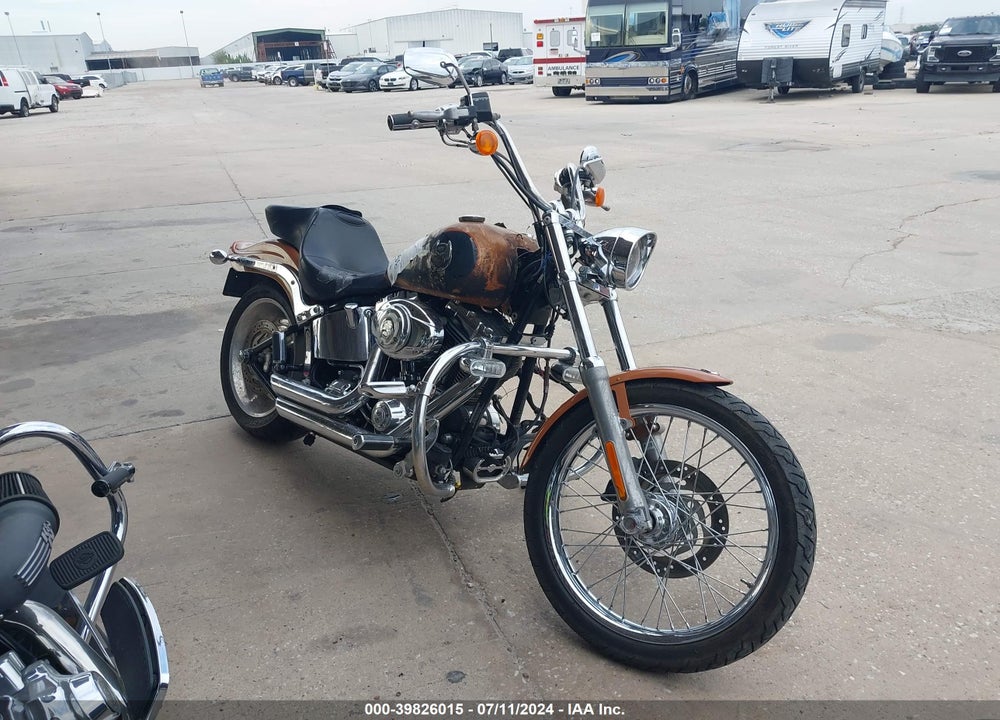 2008 HARLEY-DAVIDSON FXSTC 105TH ANNIVERSARY EDITION VIN: 1HD1JL5488Y011001