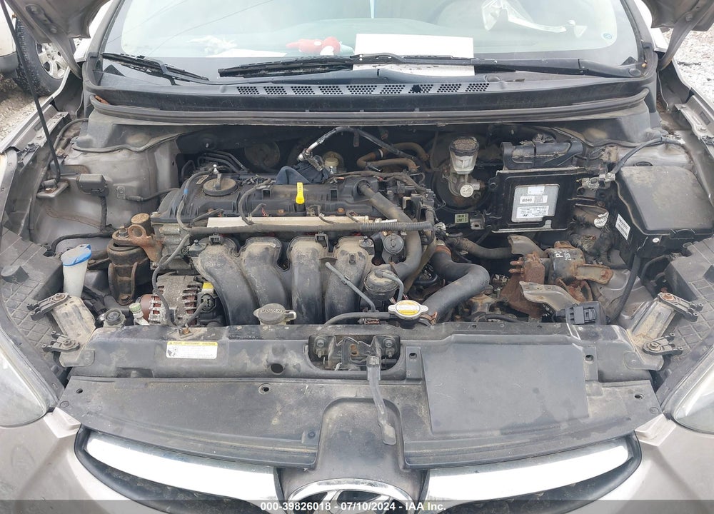 2012 HYUNDAI ELANTRA GLS VIN: 5NPDH4AE8CH112614