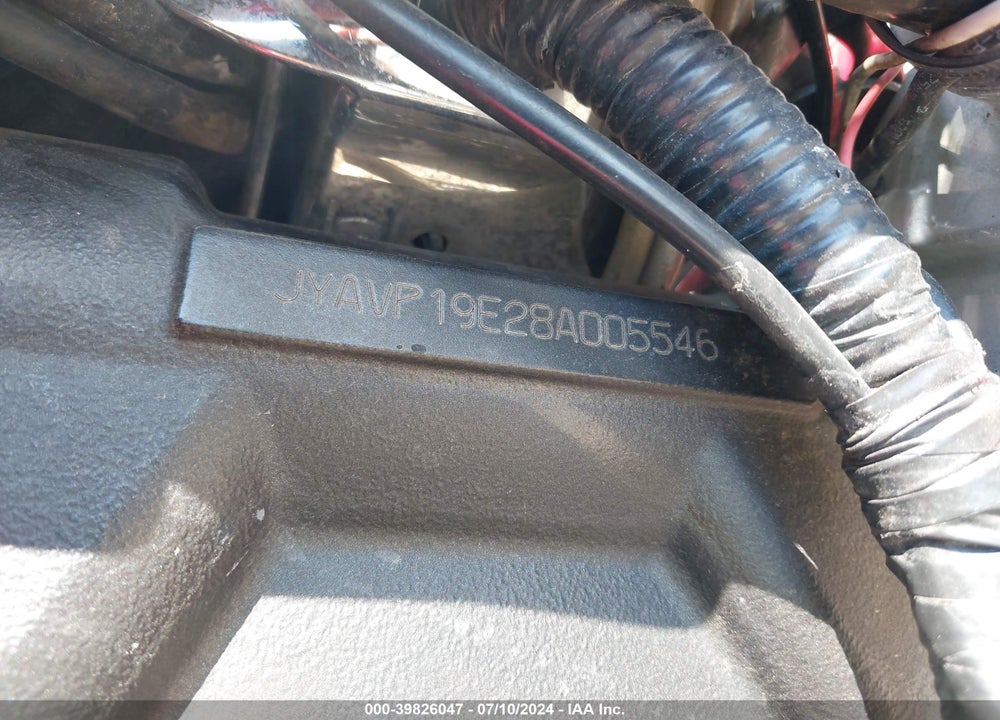 2008 YAMAHA XV1700 PC VIN: JYAVP19E28A005546