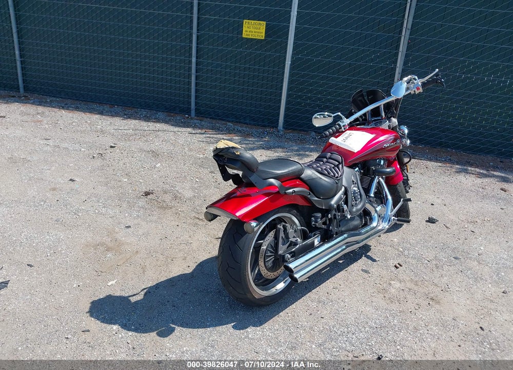 2008 YAMAHA XV1700 PC VIN: JYAVP19E28A005546