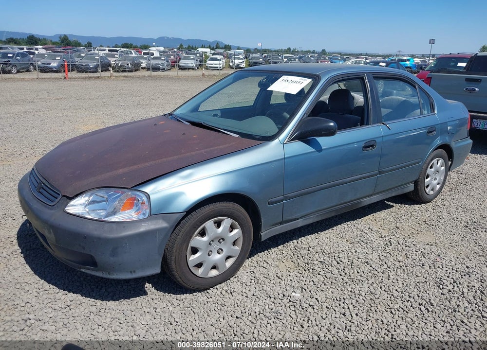 1999 HONDA CIVIC LX VIN: 1HGEJ6679XL023586