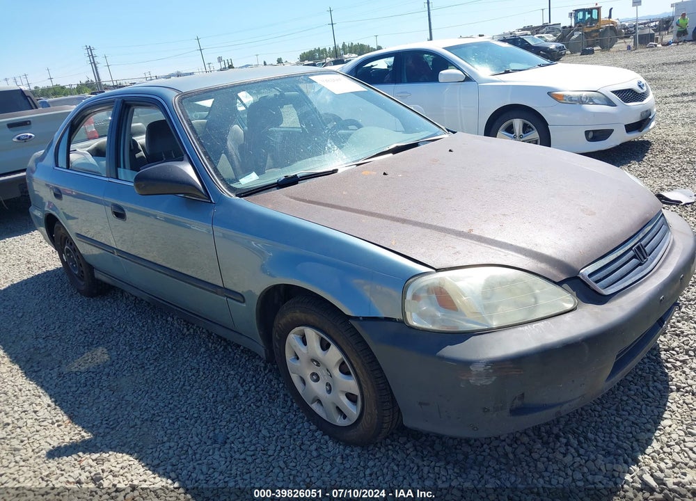 1999 HONDA CIVIC LX VIN: 1HGEJ6679XL023586