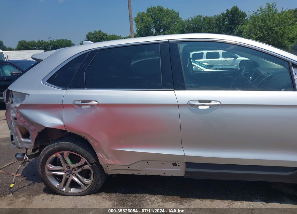 2018 FORD EDGE TITANIUM VIN: 2FMPK3K90JBB06823