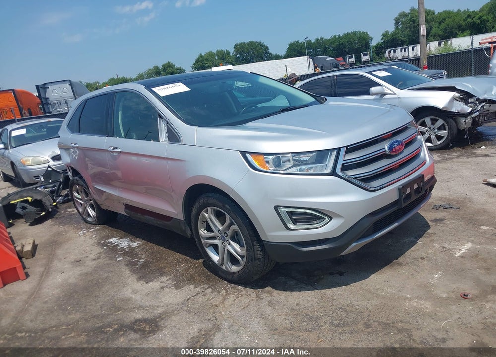 2018 FORD EDGE TITANIUM VIN: 2FMPK3K90JBB06823