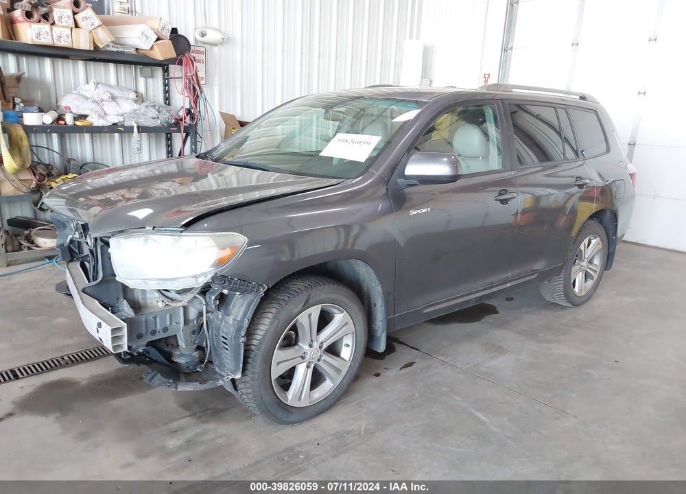 2010 TOYOTA HIGHLANDER SPORT V6 VIN: 5TDEK3EH5AS001630